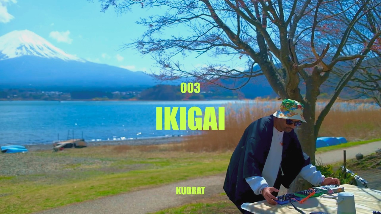 Kudrat performing Ikigai live at Mt. Fuji